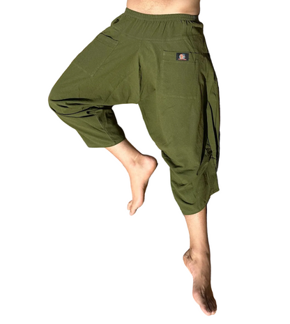 Signature Harem Pants - Olive Green