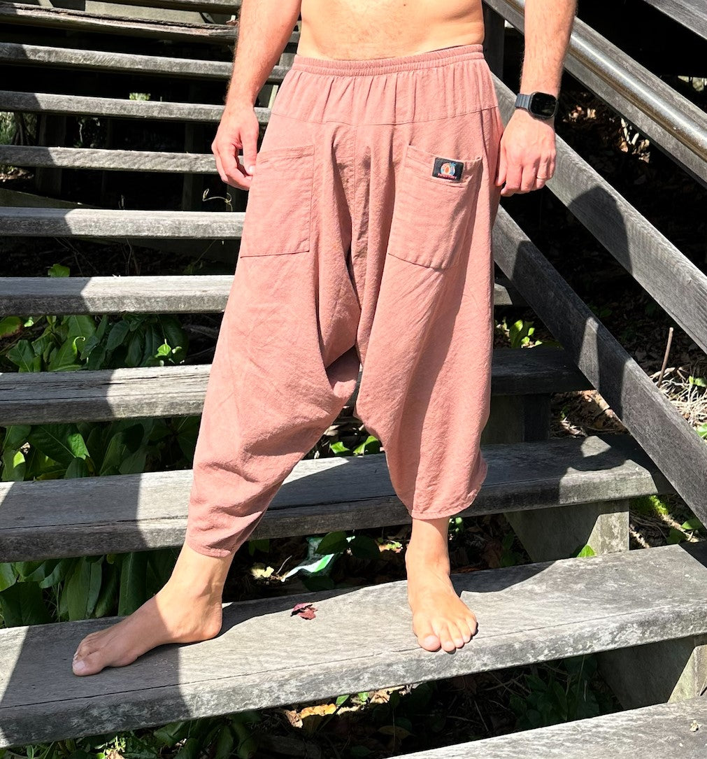 Signature Harem Pants - Rouge Brown