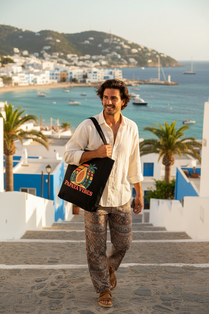Papaya Vibes Tote Bag